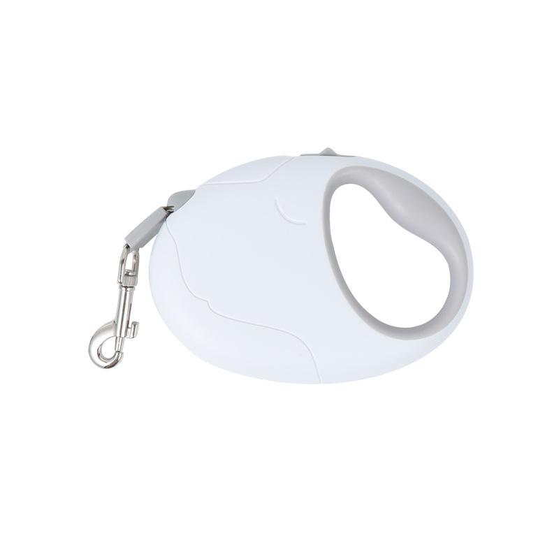 

Поводок для питомца Автоматический выдвижной поводок для выгула собаки Маленькие и средние собаки не стесняют руку Веревка Товары для питомцев 3M（13*9.5*3.5 ） белый