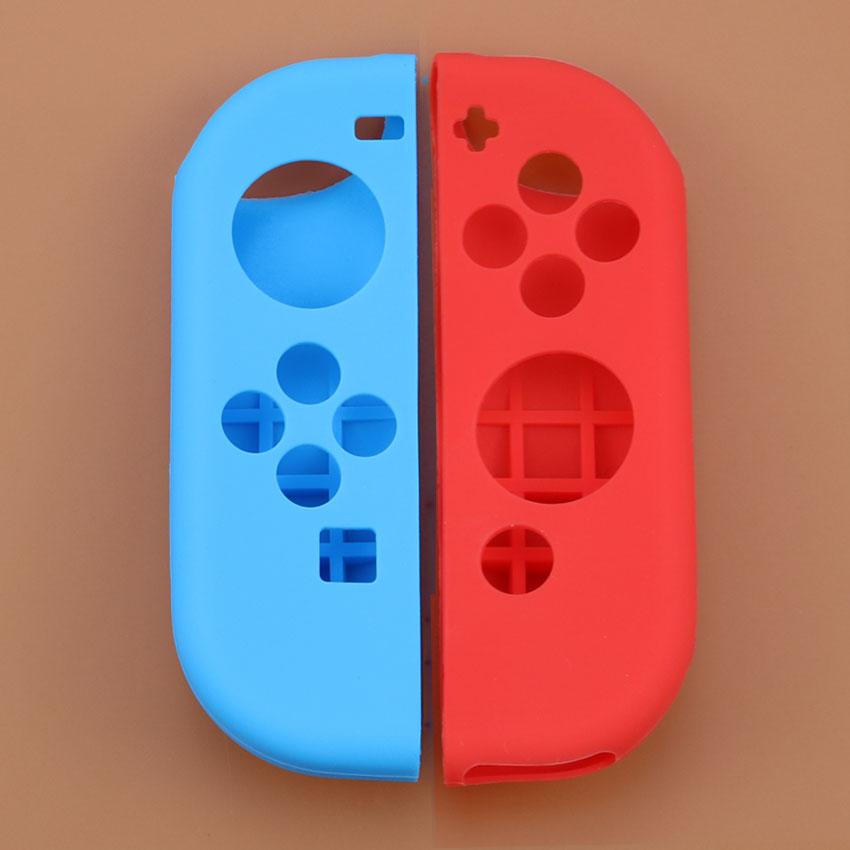JCD 1Set Links Rechts Weiches Silikon Gummi Griff Gel Schutz L R Controller Gamepad Hülle Case Abdeckung Für Switch Joy-Con Joycon NS