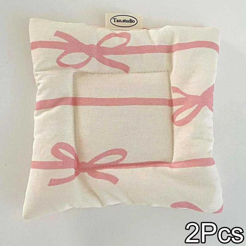 1 ks/2 ks hrnek domácí kostkovaný čtvercový izolační podložka stůl dekorace tácky květináč 15*15 cm motýlek