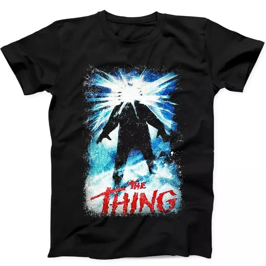 The Thing Inspired Parody Movie Best Seller Funny Gift Black Tee T Shirt Unisex T-Shirt XXL