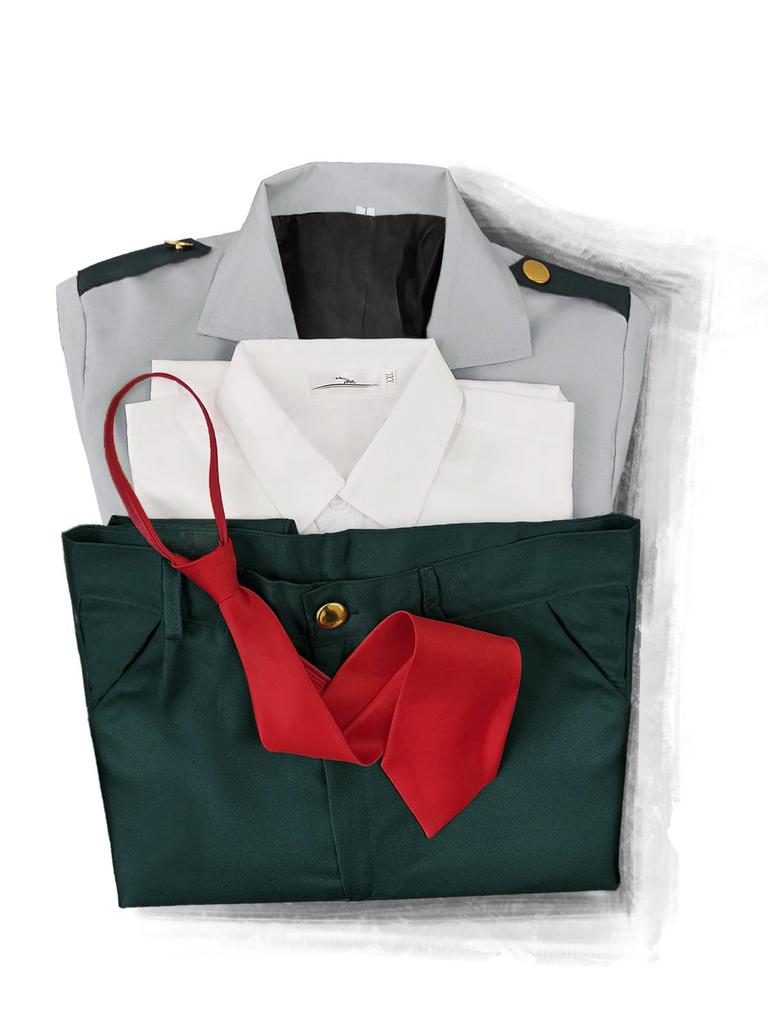 My Hero Academia Cosplay Uniform Costume for Halloween Size [ENDIANDUO] (Boys' Uniform, M)