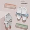 Punch-Free Wall-Mounted Shoe Storage Rack for Bathroom and Bedroom