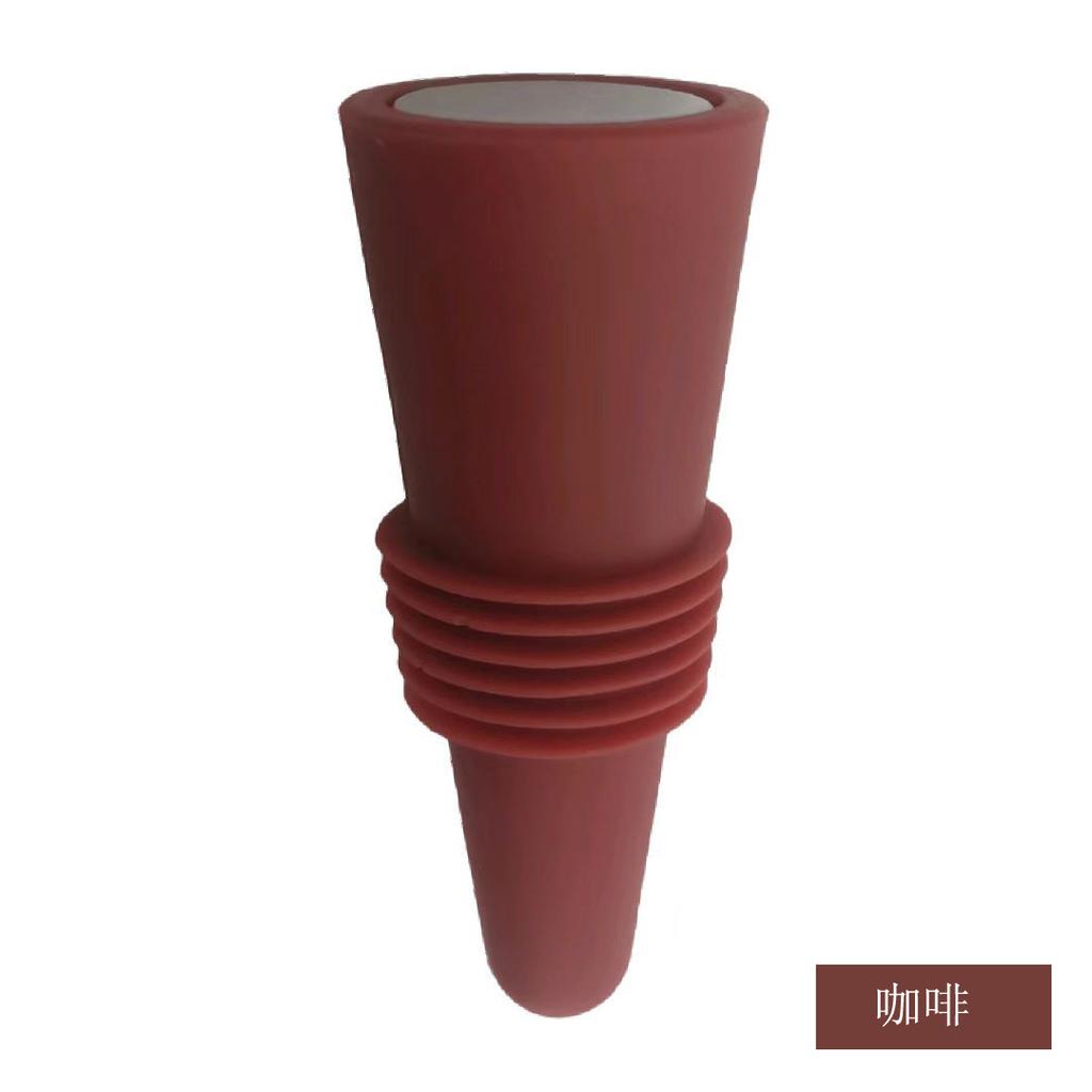 1PC Wine Stoppers Beverage Bottle Sealer Soft Silicone Wine Bottle Stoppers Corks with Grip Top for Keeping Wine Champagne Fresh