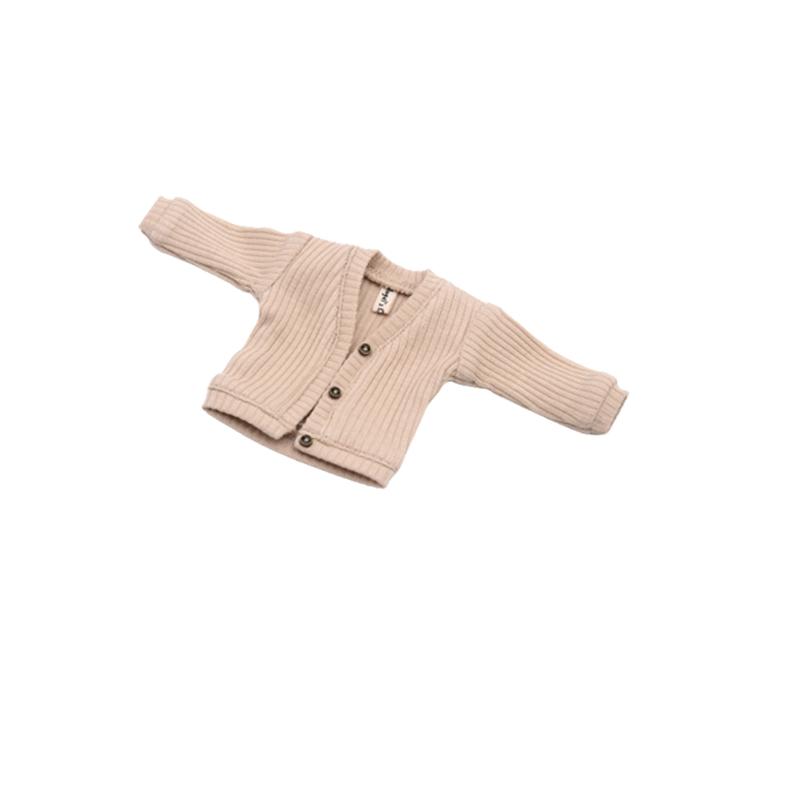 Clothes for doll Fashion multicolor cardigan short skirt  jeans fits Blyth Azone OB22 OB24 doll accessories