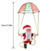Christmas Ornaments Electric Toy Parachute Santa Clause Tumbling Dancing Decor