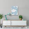 Art 420mm x Wall Wooden Stylish Interior Lovely Animal Blue Panel, Painting, Decoration, igsticker, 297mm, A3, Photo, Hanging, Frame, Decor, 003893,