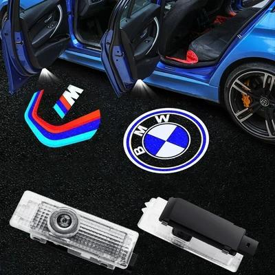 Araba Kapı Karşılama Lambası Lazer Projektör Logosu Hayalet Gölge Gece Lambaları M Power Performance F31 E36 E39 E87 E90 X3 X5 İçin
