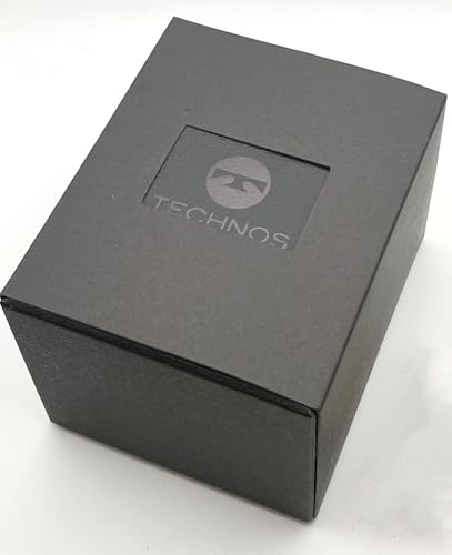 TECHNOS Watch Prominent Series Technos Chronograph, Stainless Steel Case, Silicone Strap, White, TAP0801ASW [Parallel Import]