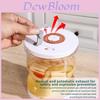 Modern Minimalist Pickle Jar With Separate Drainage For Food Preservation And Juice Separation