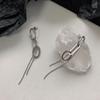 New Women's Earrings Europe and The United States Exaggerated Street Personality Fashion Trend Hip Hop Earrings