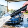 High-Pressure Hose Nozzle, Car Wash Booster Nozzle, Heavy Duty Garden Hose Nozzle, Adjustable Nozzle for Garden Patio Cleaning Auto Care