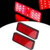 Para Uniwersalnych Motocyklowych LEDowych Reflektorów Jazdy Tylne Światło Stop