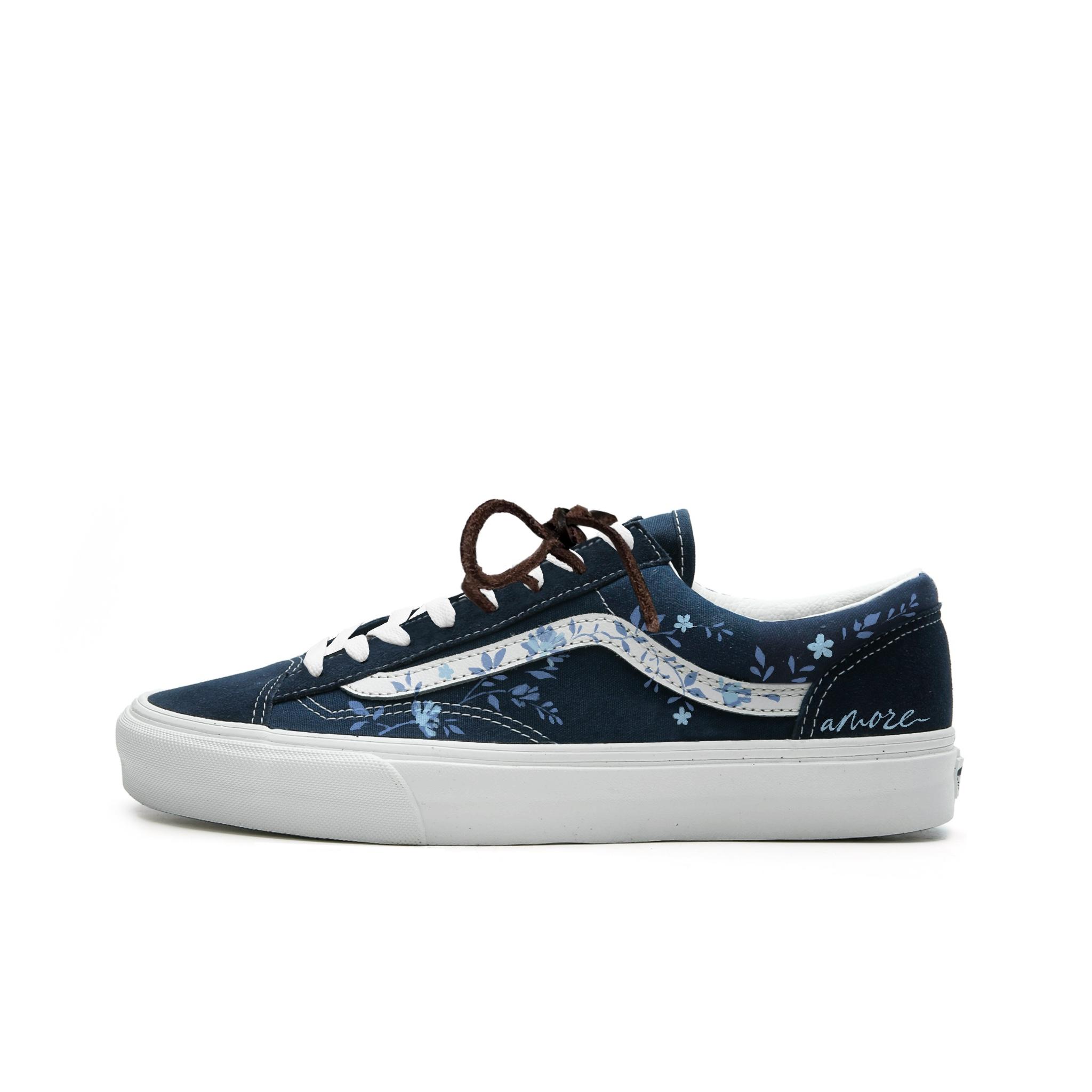 

Vans Style 36 Fabric Abrasion Resistant Abrasion Resistant Low top Skateboard Shoes Unisex Blue VN0A3DZ3RFL(Team613-) 44.5