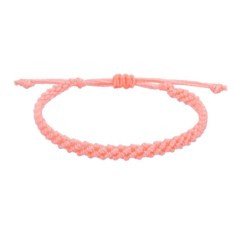Handmade Wax String Bracelet Waterproof Thread Braided Bangles Women Men Bohemian Twist Bracelets Friendship Wristband