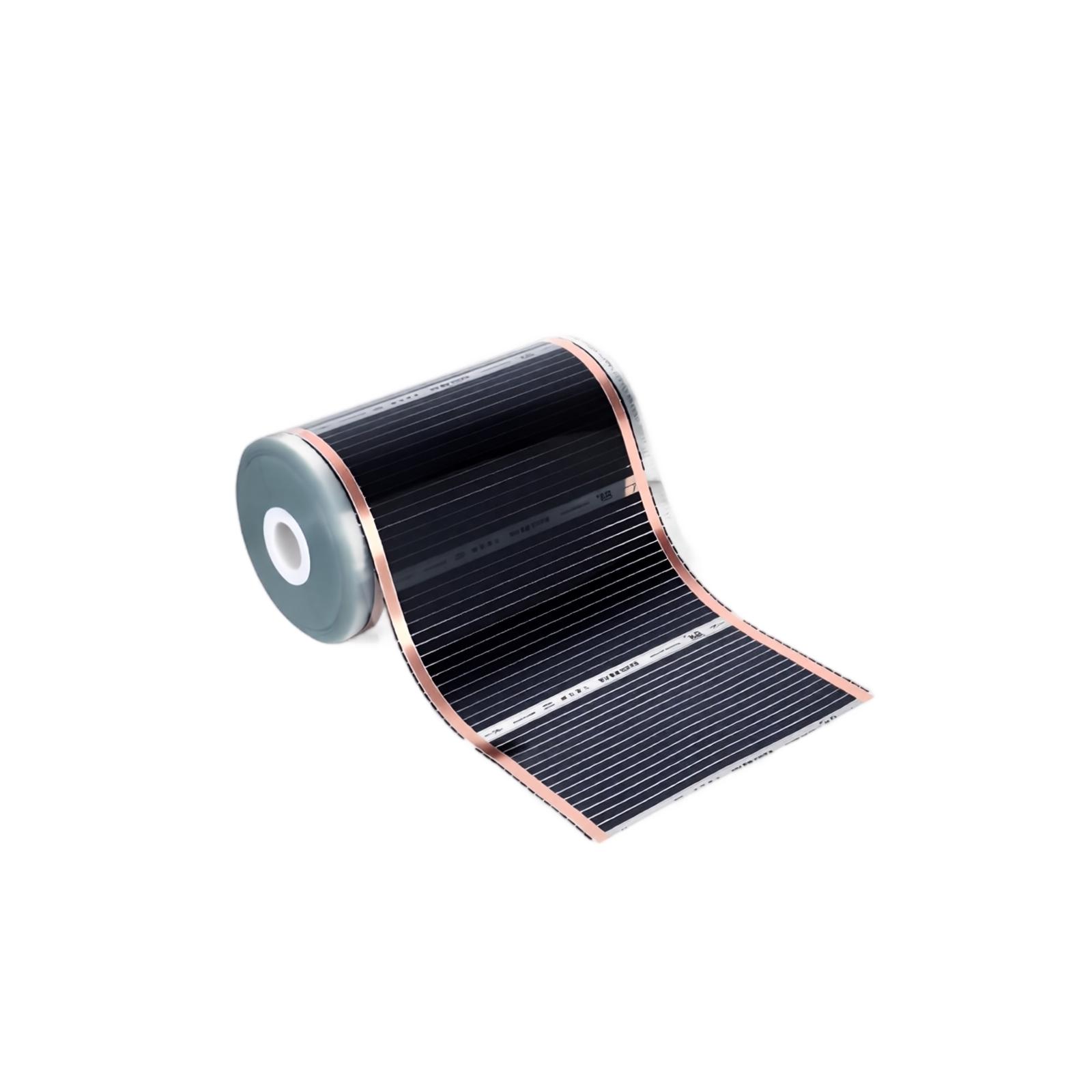 Heizfolie Wandaufkleber mit und Reflektierender Folie für die Hausheizung One Size black