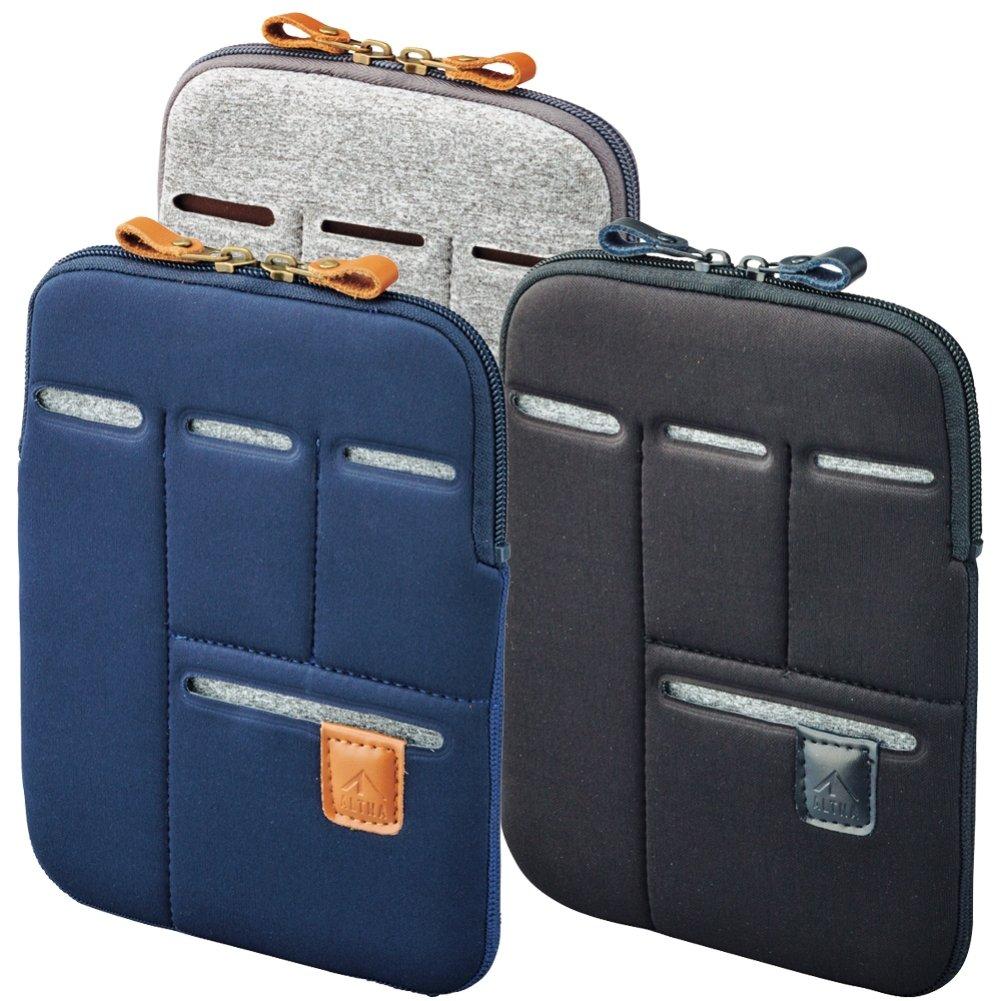 LIHIT LAB ALTNA Carrying Sleeve Pouch, Small, Navy, A7746-11