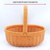 Jingyuheng Large Oval Woven Basket Set