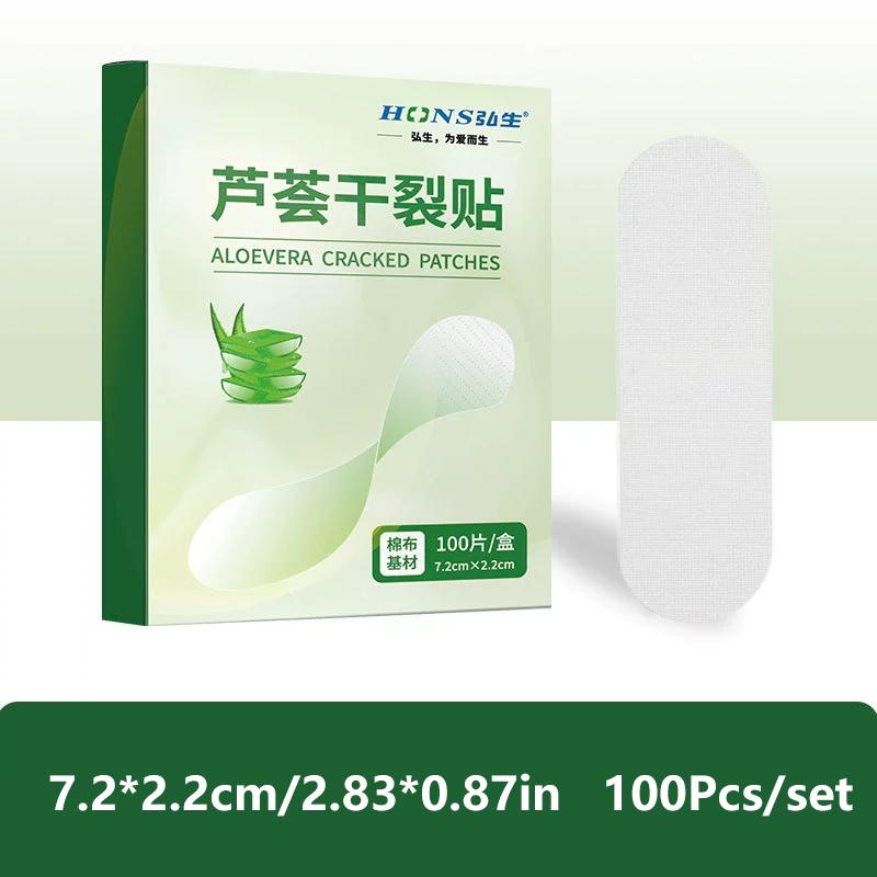 50/100 Stück Hände und Füße Riss Pflaster Pad Passen Klebstoff Fuß Trockenriss Schutzband Schutz Fuß Kokon Schmerzlindernd Fuß Ins