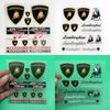 1pcs Car Emblems 3D Creative Stickers Waterproof Dirt-proof Sticker For Lamborghini Urus Huracan Aventador Premium Accessories
