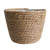 Seagrass Basket Planters Rattan Flower Basket Indoor Outdoor Plant Containers Home Decoration Flower Handmade Basket