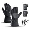 Heated Heated Gloves 4000mAh Electric Ski Gloves  for Cycling Hiking Camping