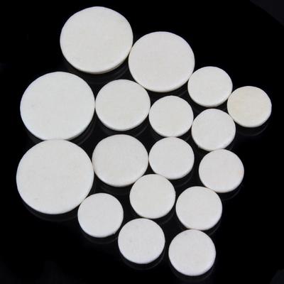 SLADE 17 PCS White BB Clarinet Sound Hole Keys Seal Pads Sheep Casing Woodwind Instrument Accessories