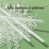 Individually Wrapped Bendable Plastic Straws - Food Grade for Pregnant Women & Children, Perfect for Milk, Tea, and Beverages.
