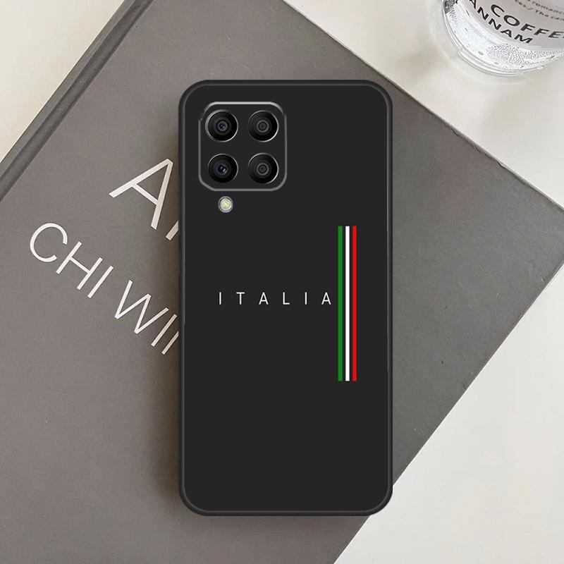 Italy Flag Case For Samsung Galaxy M16 M36 M56 M33 M53 M13 M12 M32 M52 M20 M15 M55 M31 M14 M35 M34 M54