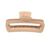 Korean Large Solid Hair Claw Elegant Hairpins Barrette Crab Hair Clips For Women Girls Square Headwear Hair Accessories Jewelry