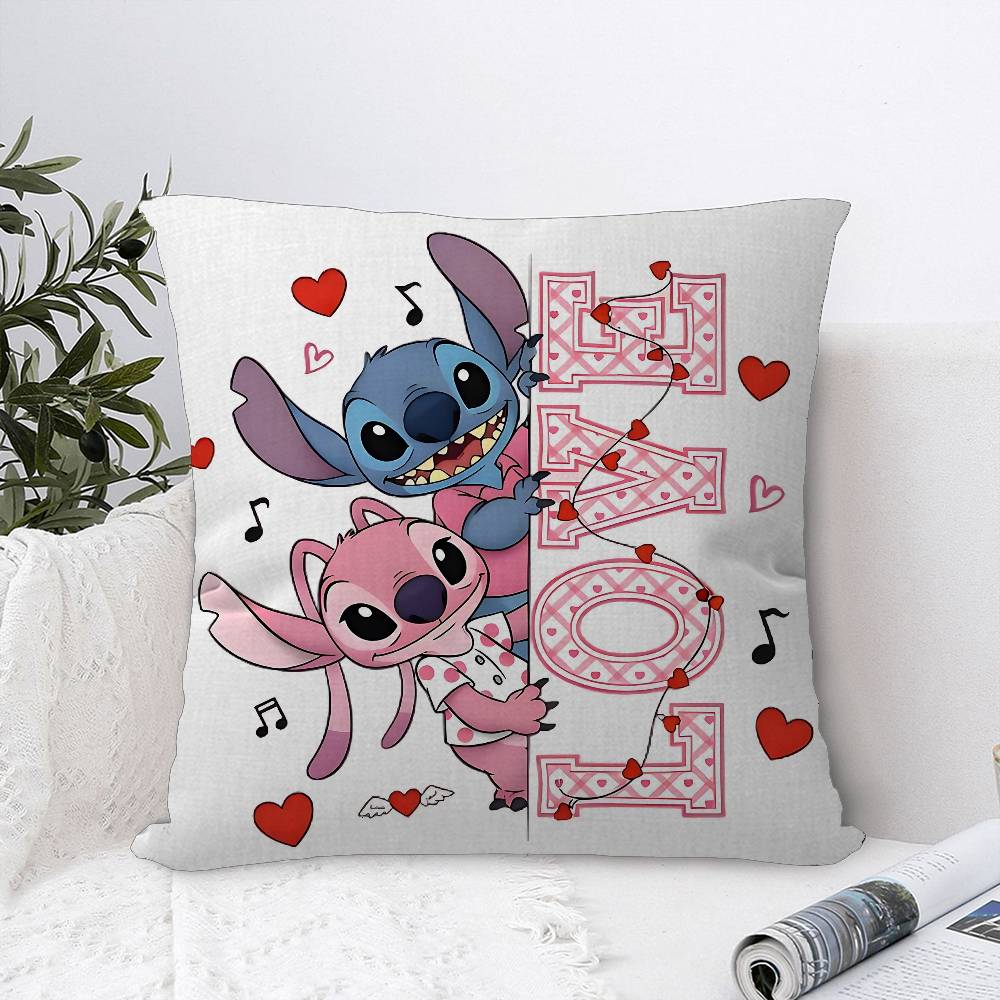 Cute SStitchs Personalized Pillow Cover Kids Bedroom Wild Party Decor Pillowcase kid Birthday shower Gift