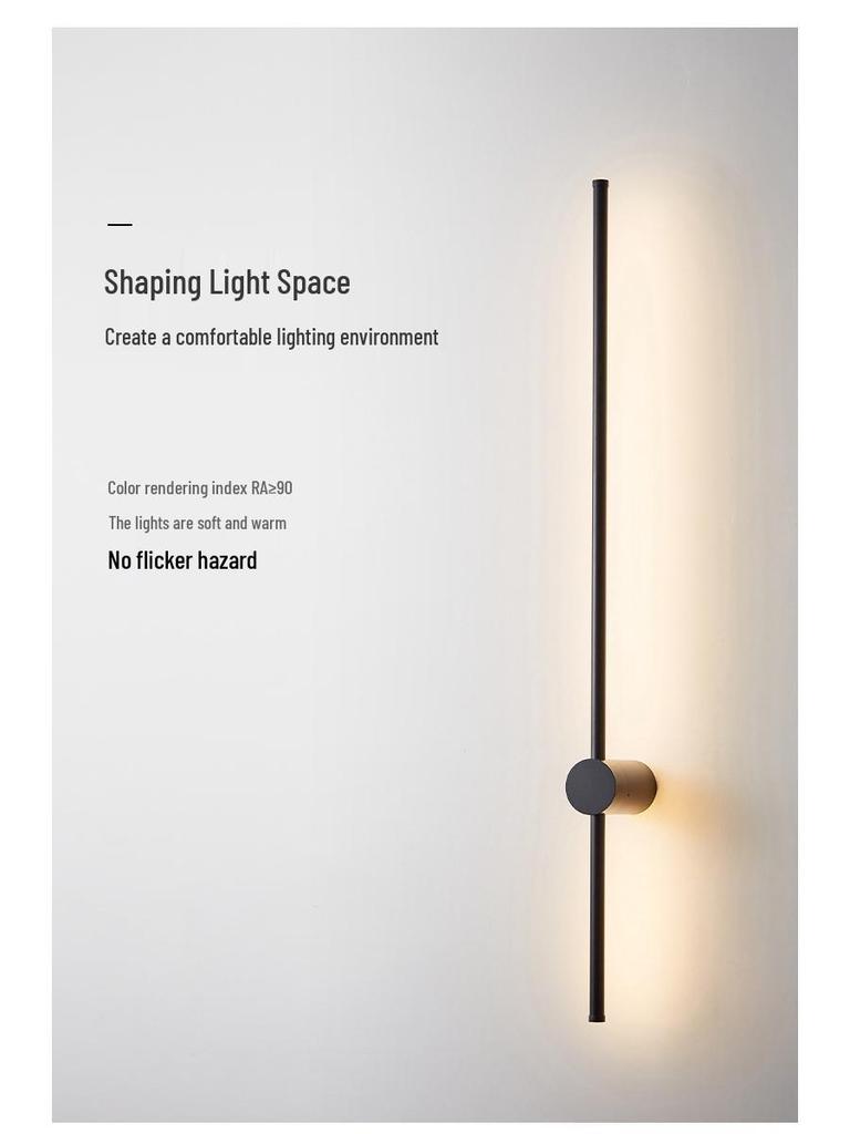 Modern Nordic Minimalist Wall Lamp - Luxury Bedroom & Living Room Fixture