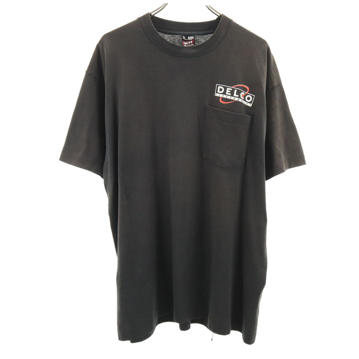 

FRUIT OF THE LOOM BEST 90s Old USA made DELCO Short sleeve T-shirt Men s Used