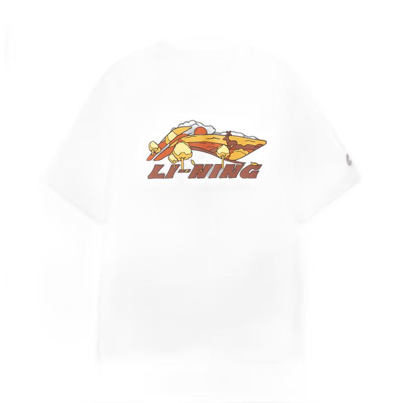 

Li-Ning Men s Quick-Dry Crew Neck Short Sleeve T-Shirt M