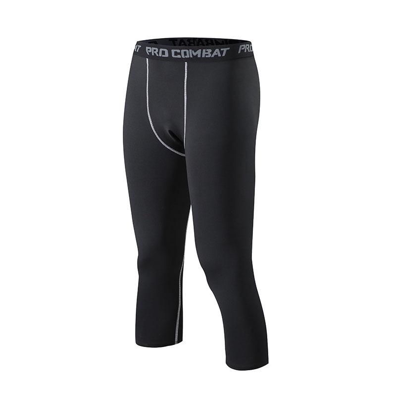 Men's Compression Training Tights - Base Layer Pants for Running, Basketball, and Fitness