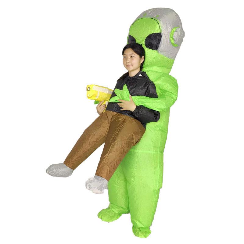 Costume gonfiabile da alieno per Halloween e scherzi Cosplay