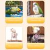 Parrot Bathtub Automatic Circulating Water Birds Shower Bath for Small Medium Birds Parakeets Cockatiel African Grey Lovebird