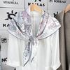 European Temperament Elegant Girl Silk Mulberry Silk Silk Scarf Women Like To Wear Square Scarf 90 Twill Scarf