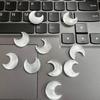 Lace Up Rope Necklace Cat Eye Moon Pendant Necklace Chinese Style Jewelry Gift
