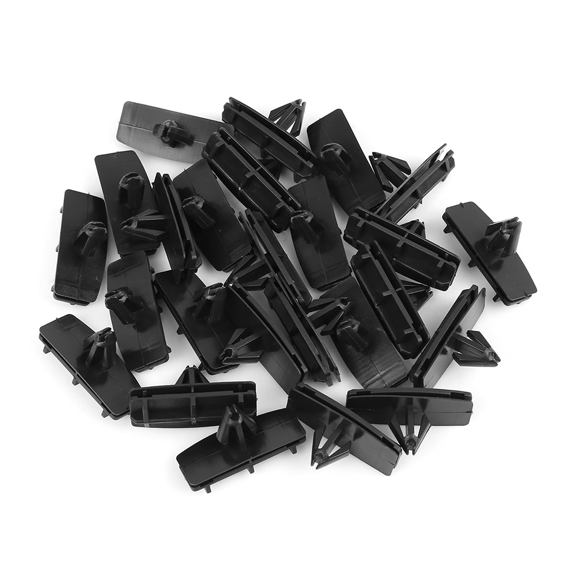 

uxcell Plastic Rivet Bumper Fender Fastener Clip for Jeep Wrangler JK 68039280-AA 25pcs чёрный