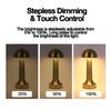 3 Colors Table LED Lamp Modernist Art Decor Lamp Touch Control Cordless Rechargeable LED Desk Lamp Home Decoration