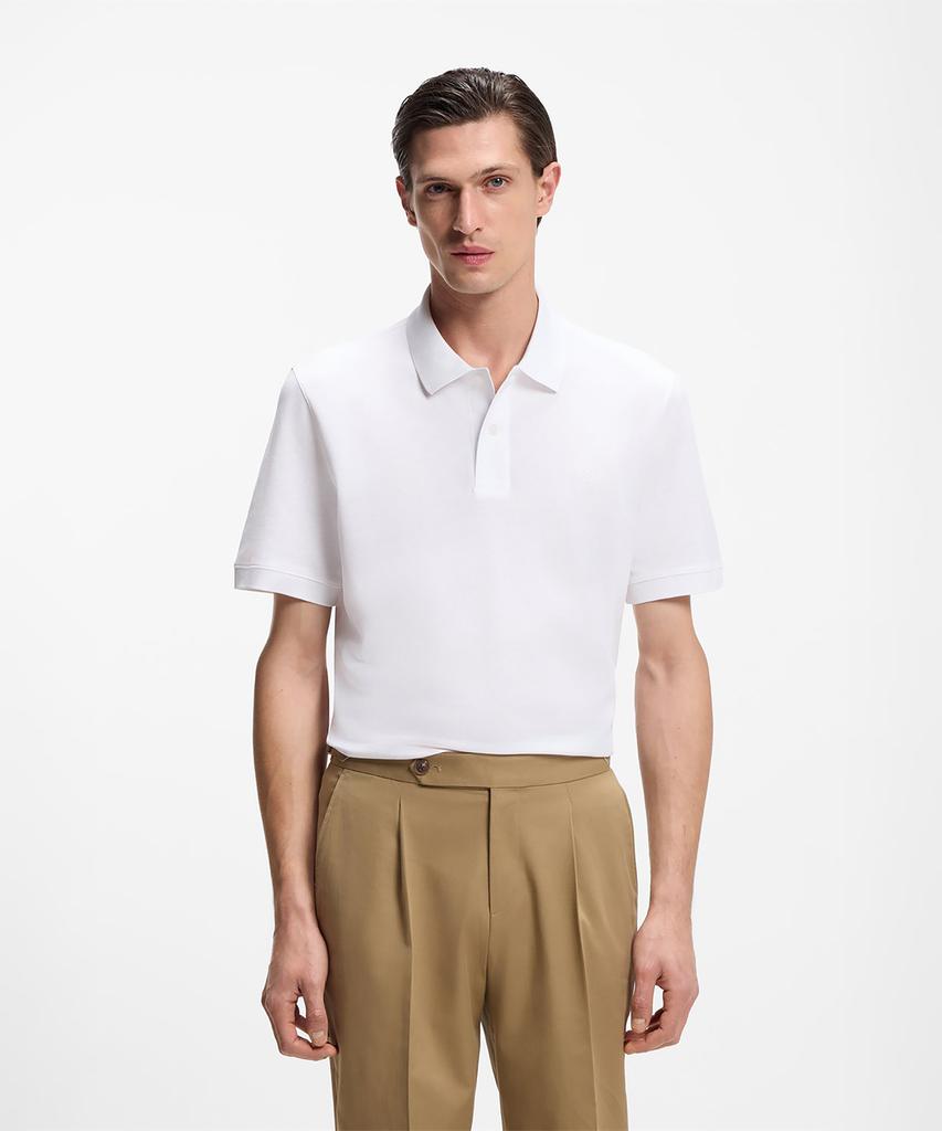 BOSE Pallas Cotton Pique Short Sleeve Polo Shirt 50553564_100