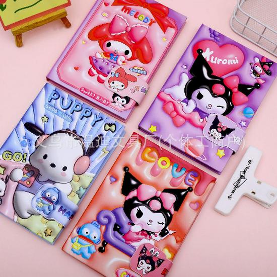 Star Person 32K Hardcover K-POP Student Diary with Magnetic Buckle and Color Pages