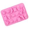 Silicone Molds Chocolate Mould Baking Moulds Gummies The Circle DIY For Candy Silica Gel Supple Fondant Tray Decor