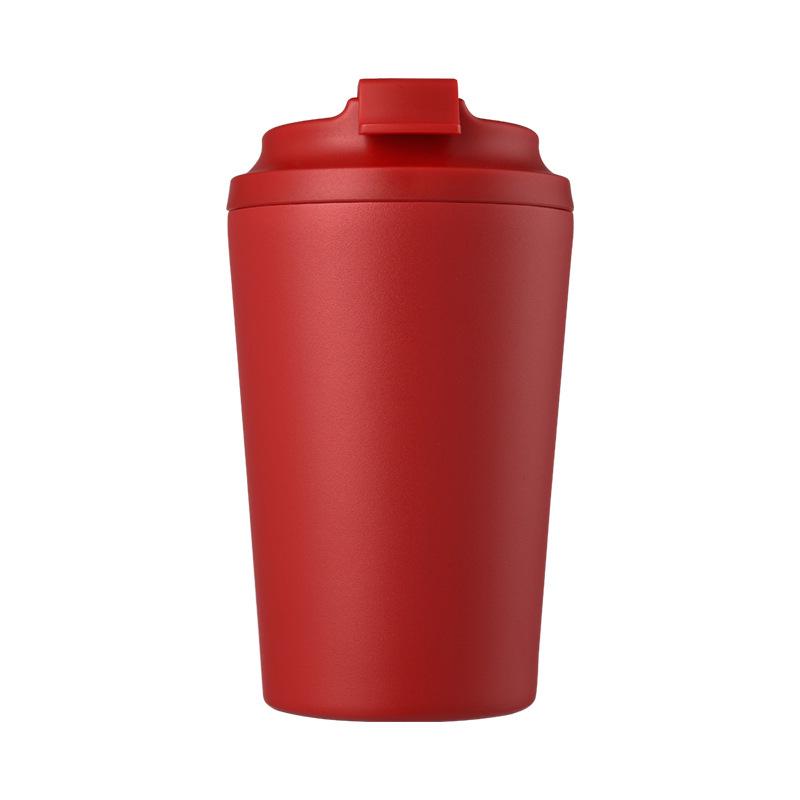 12oz Mehrfarbige Isolierte Edelstahl-Kaffeetasse mit Direkttrinkdeckel