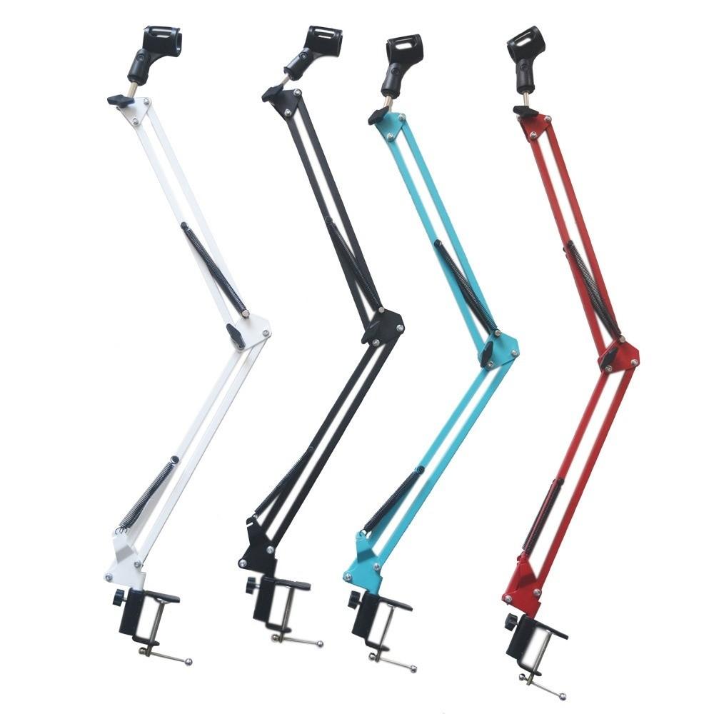 Extendable Microphone Stand Foldable Microphone Clamp Microphone Holder  Microphone Accessorie