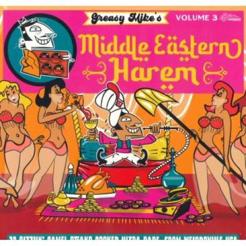 

LP Record VARIOUS Greasy Mikes Middle Eastern Harem JMANLP130 Jazzman 2022 UK World Music