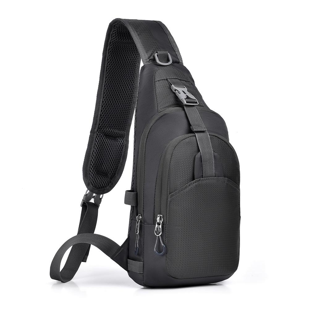 Breast bag Lightweight fanny pack Versatile backpack Storage Casual breast bag Outdoor travel Sports satchel