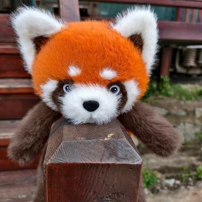 Red Panda Plush Toys, European and American Style Dolls, Soft Cute Animal Creative Dolls