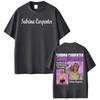 Sabrina Carpenter Tour 2026 Print Tshirt Unisex Unisex Aesthetic Clothing Tshirts Summer Cotton Shortsleeved Harajuku T Shirts