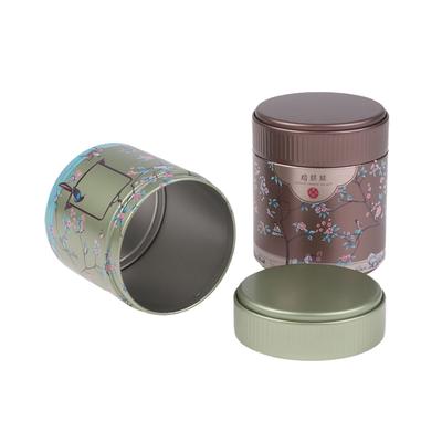 Convenient Tea Storage Container For Home Tinplate Candy Cans Tea Container Coffee Sugar Box With Lid Chinese Tea Box